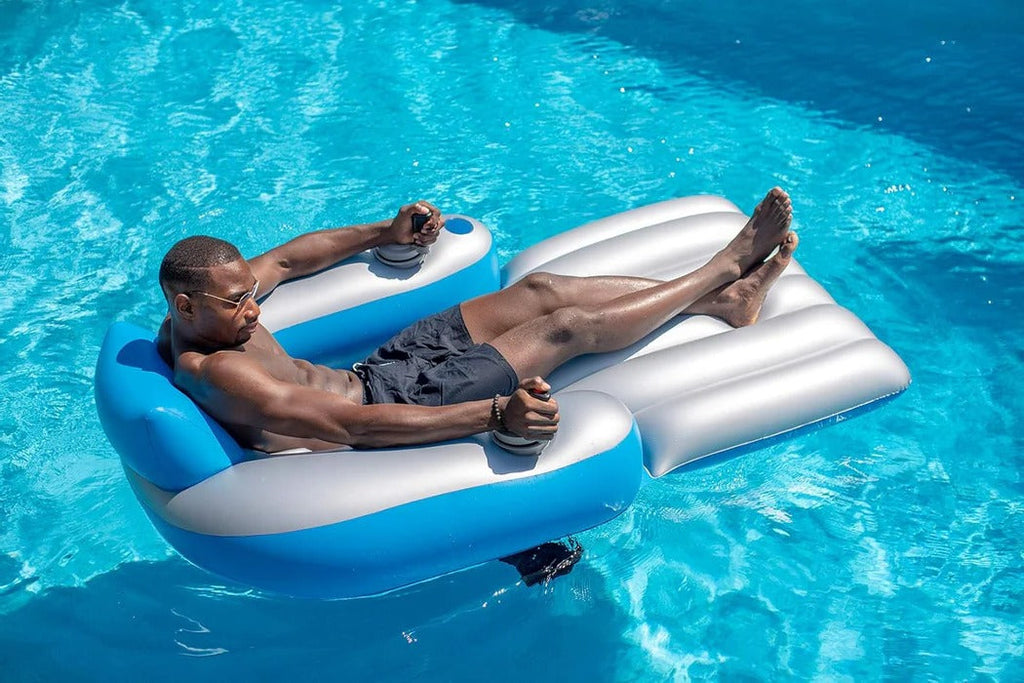Motorized Splash Pool Runner Lounger