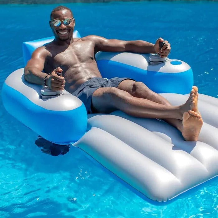 Motorized Splash Pool Runner Lounger