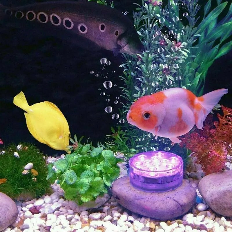 Submersible LED Lights with Remote, 16 Color