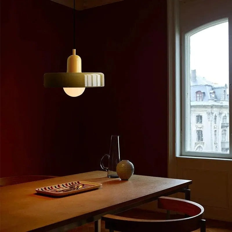 Colorful Glass Hanging Pendant Light
