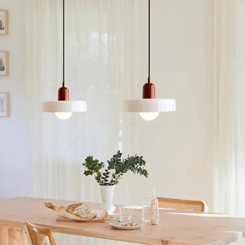Colorful Glass Hanging Pendant Light