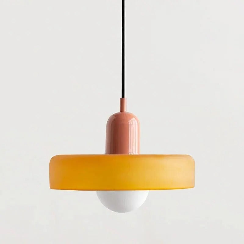 Colorful Glass Hanging Pendant Light