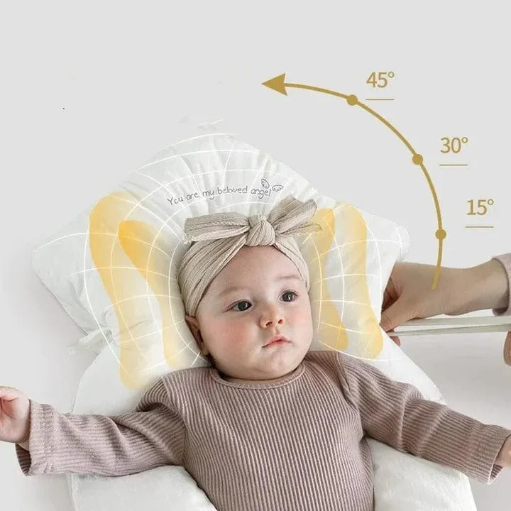 Infant Support Pillow with Recessed Zone