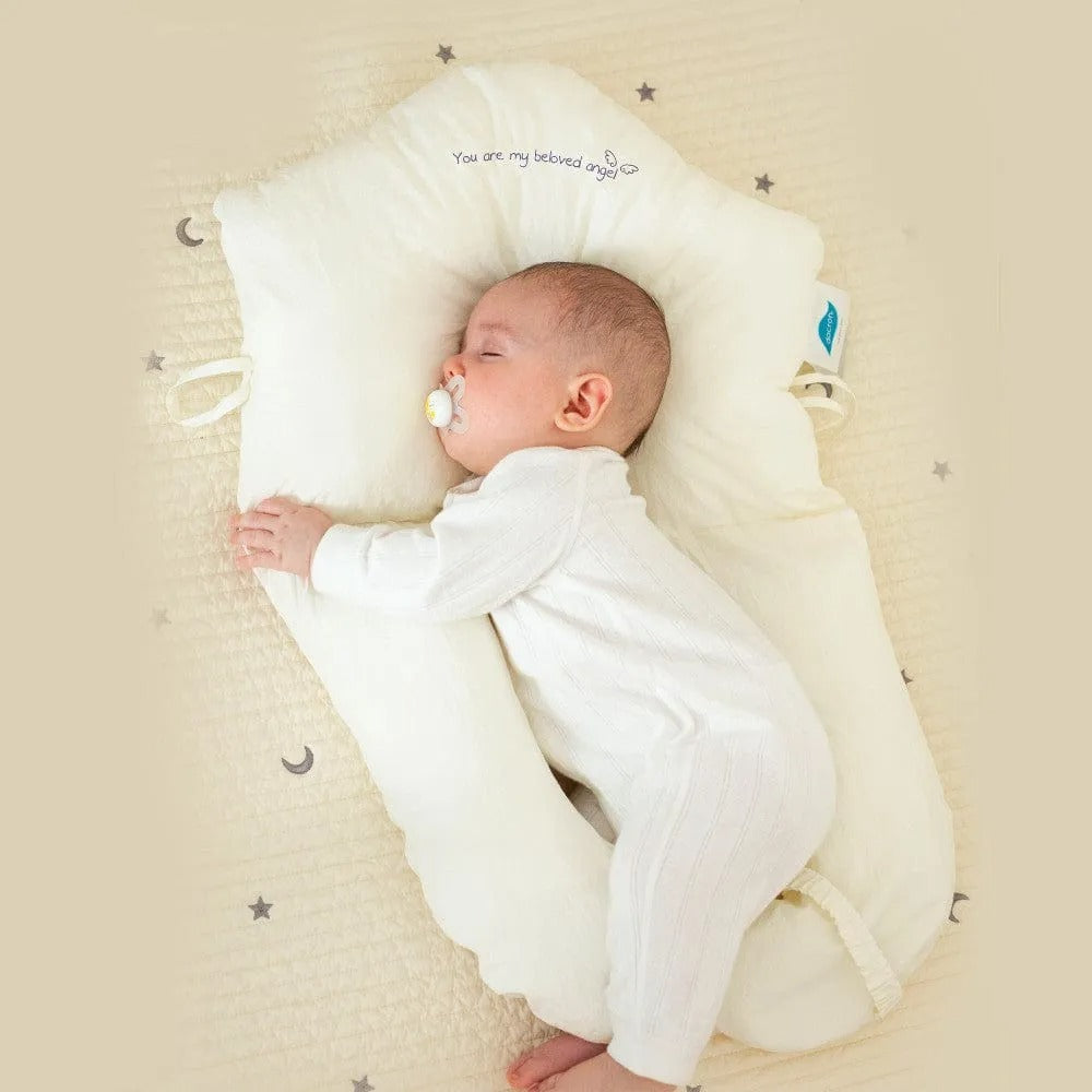 Infant Support Pillow with Recessed Zone