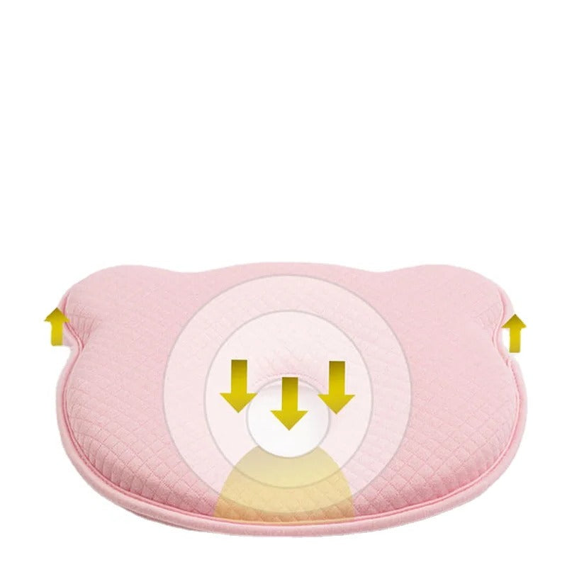 Ergonomic Baby Head Support Pillow