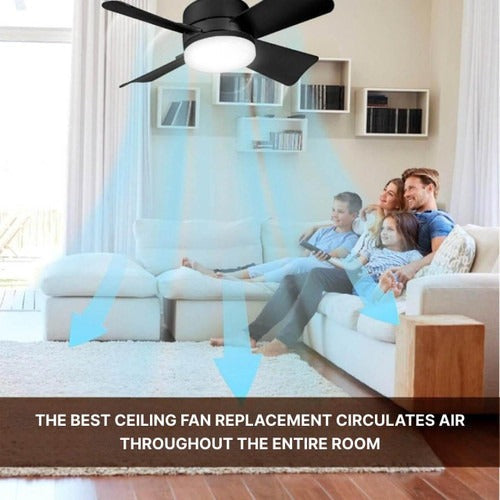 Ceiling-Mounted Cooling Fan