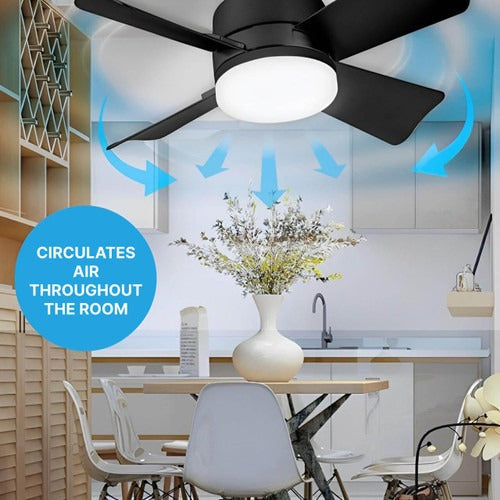 Ceiling-Mounted Cooling Fan
