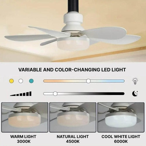 Ceiling-Mounted Cooling Fan