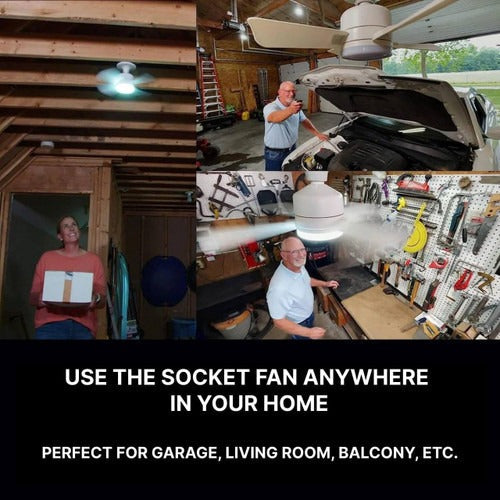 Ceiling-Mounted Cooling Fan
