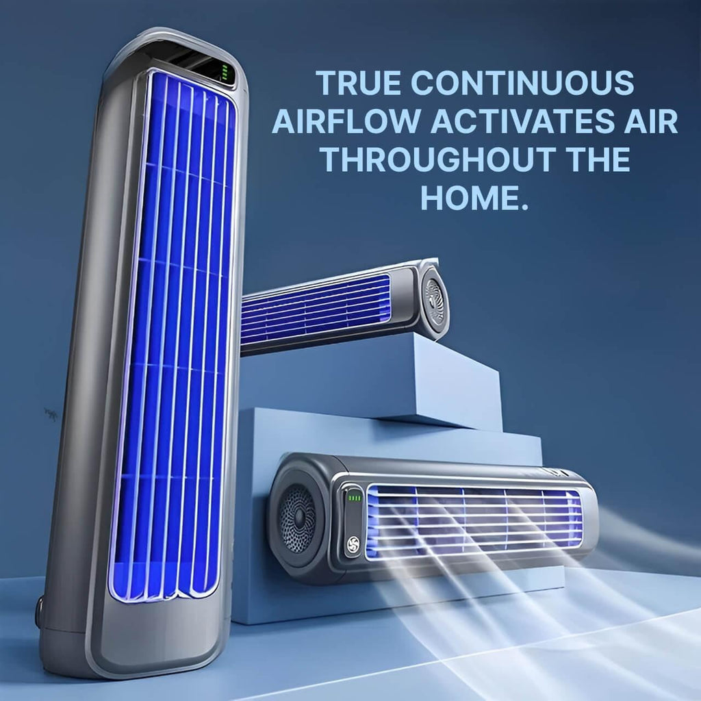 Portable Rechargeable Tabletop Fan