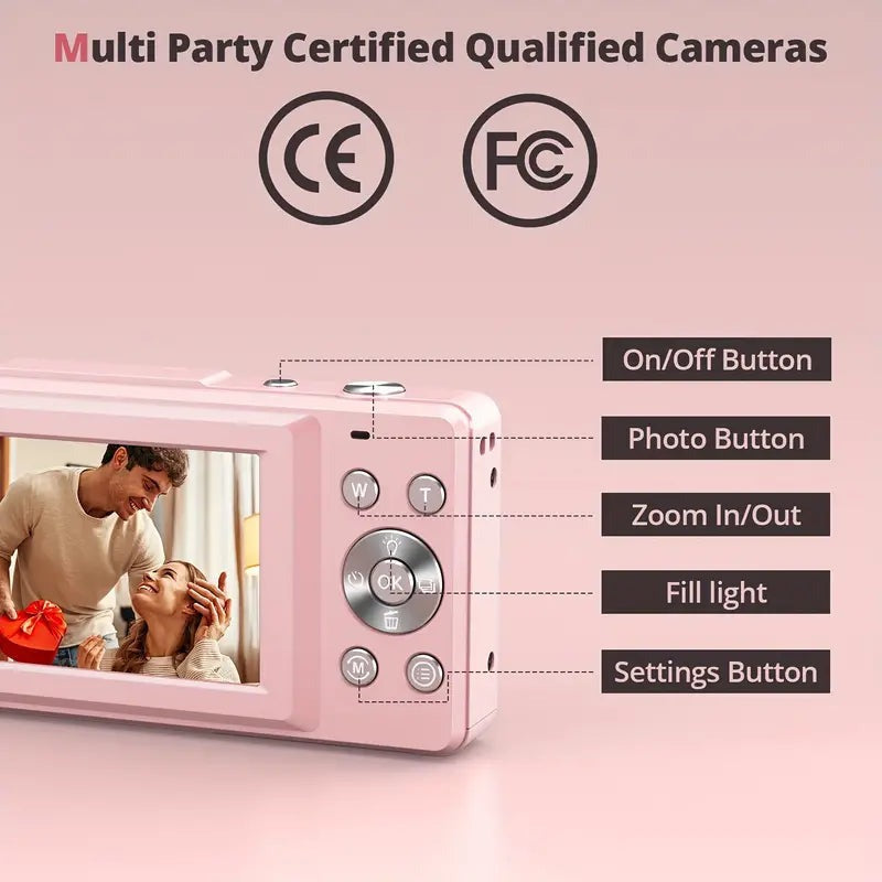 Retro Compact Digital Camera