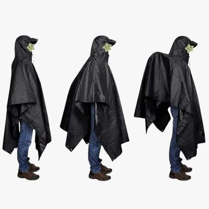 Packable Rain Poncho