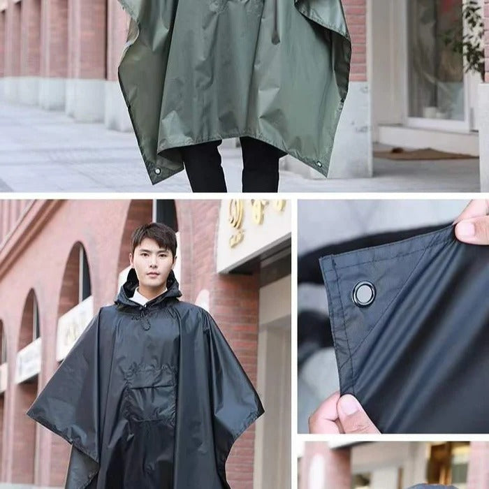 Packable Rain Poncho