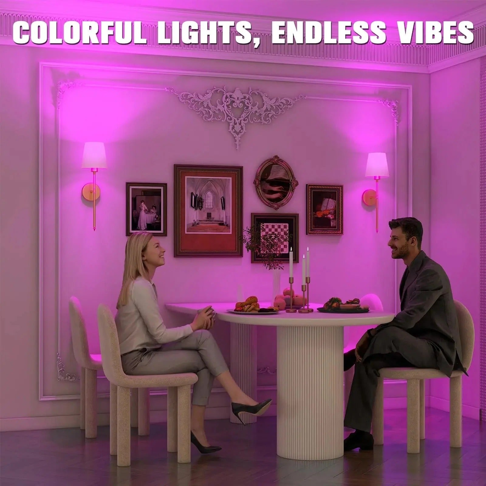 Wireless Rechargeable Wall Lights