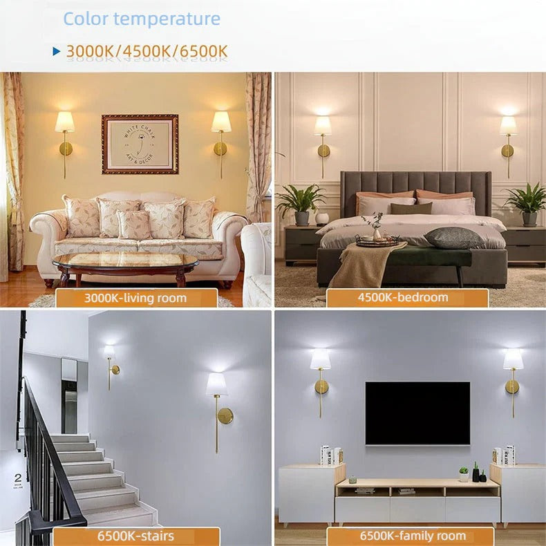 Wireless Rechargeable Wall Lights