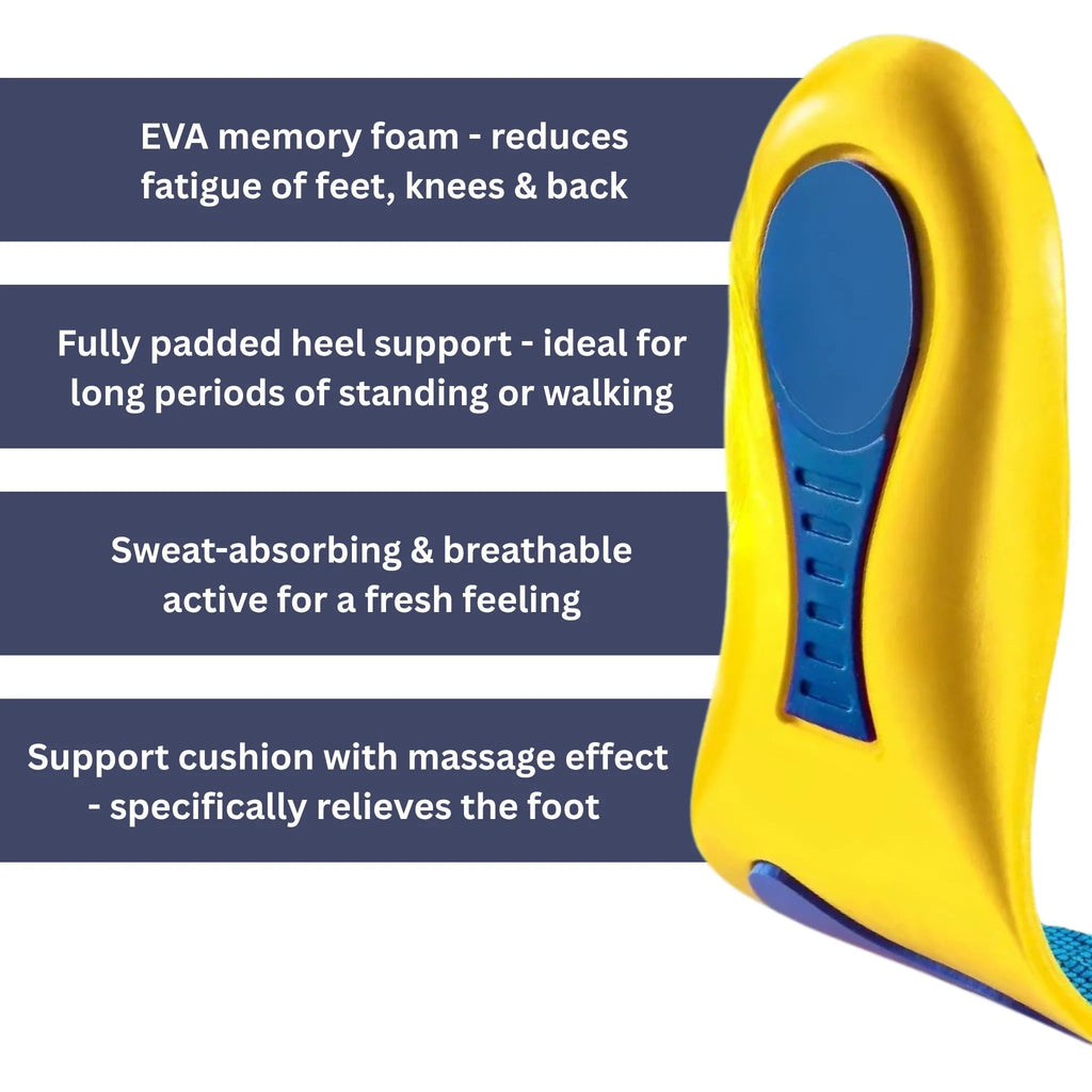 Cushioned Comfort Support Insoles