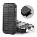 Solar Waterproof Power Bank with LED