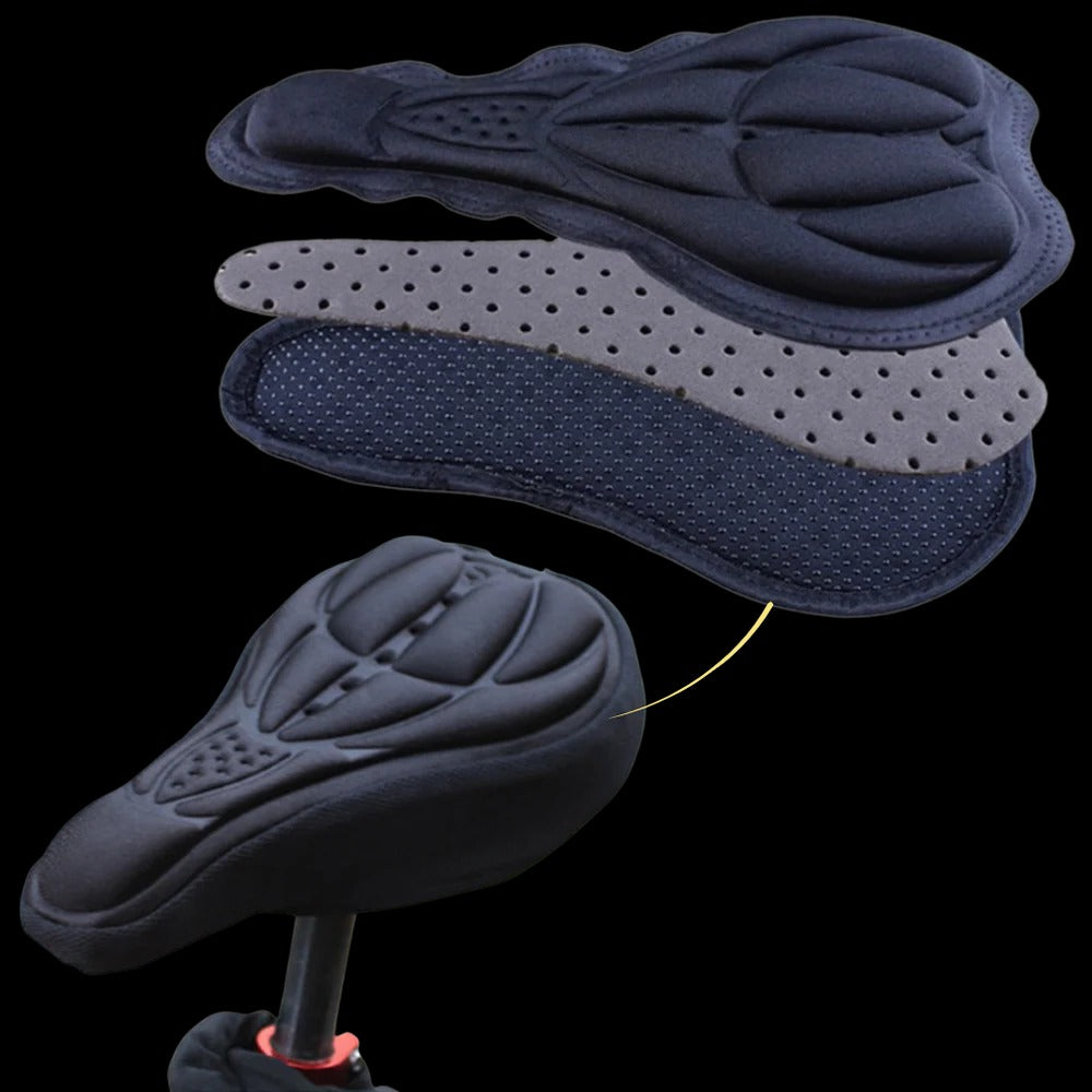 Gel Padded Bike Seat Cushion Cover