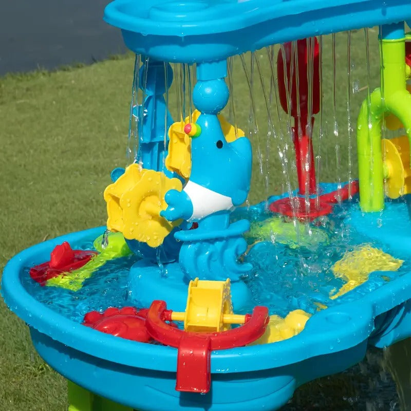 3-in-1 Kids Sand & Water Play Table