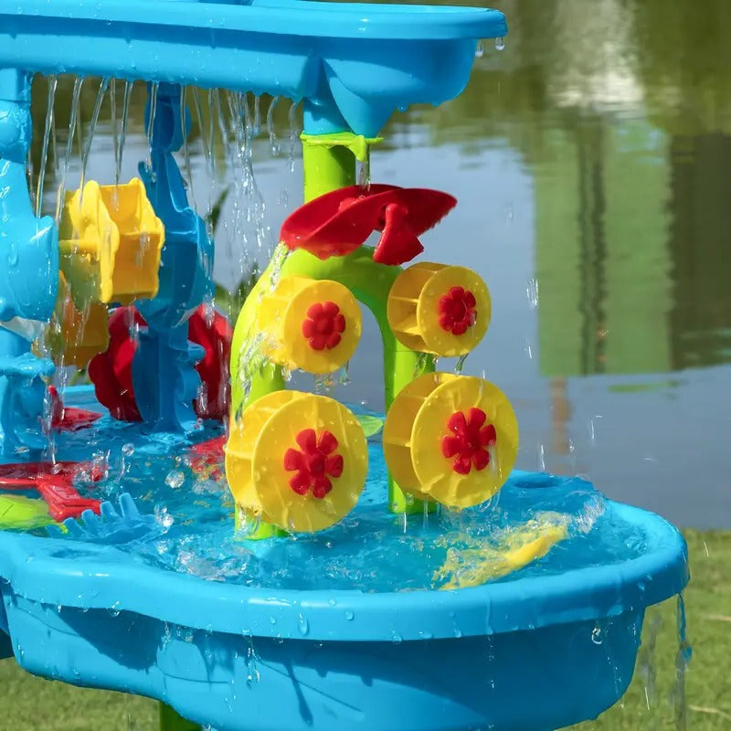 3-in-1 Kids Sand & Water Play Table