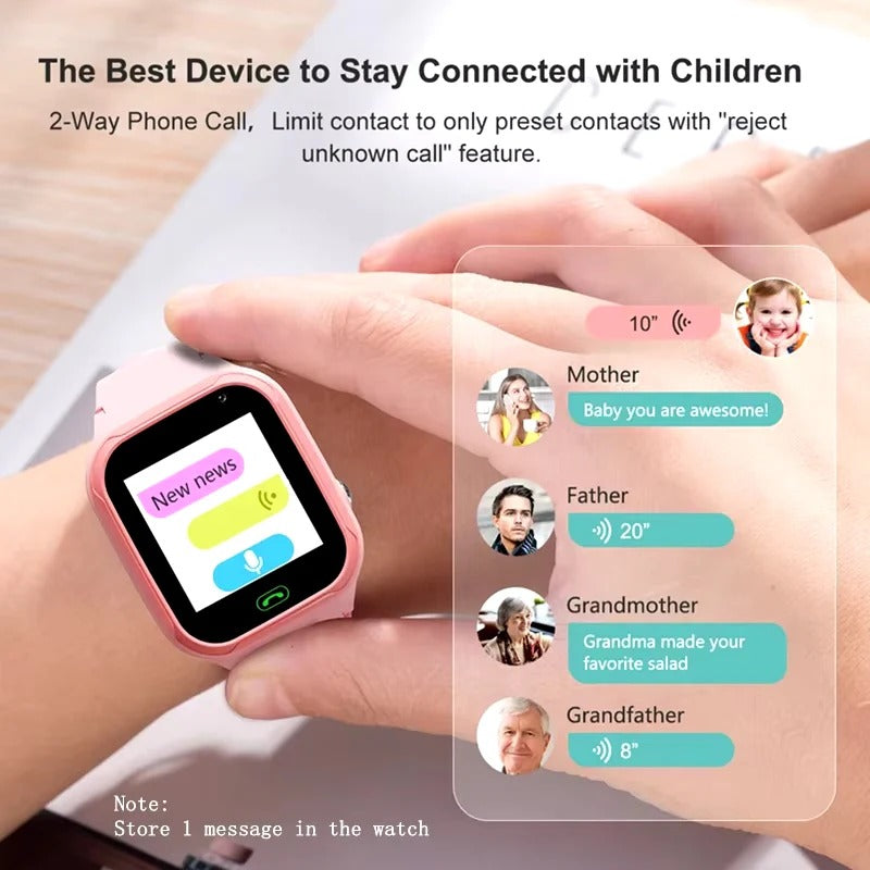 Kids Smart Watch with GPS Tracker