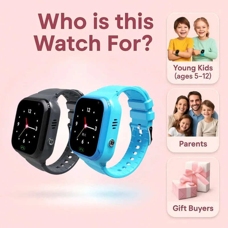 Kids Smart Watch with GPS Tracker