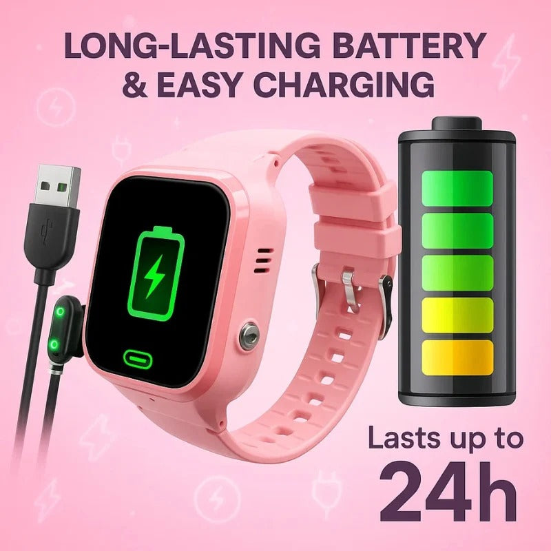 Kids Smart Watch with GPS Tracker