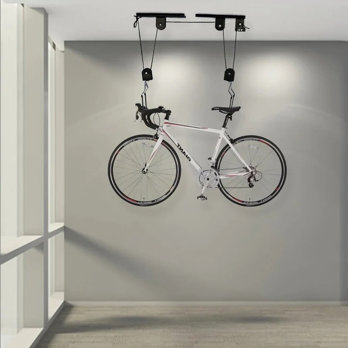 Ceiling Mounted Bike Hoist Storage Pulley