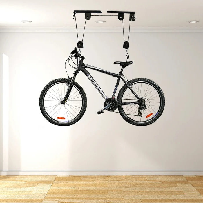Ceiling Mounted Bike Hoist Storage Pulley