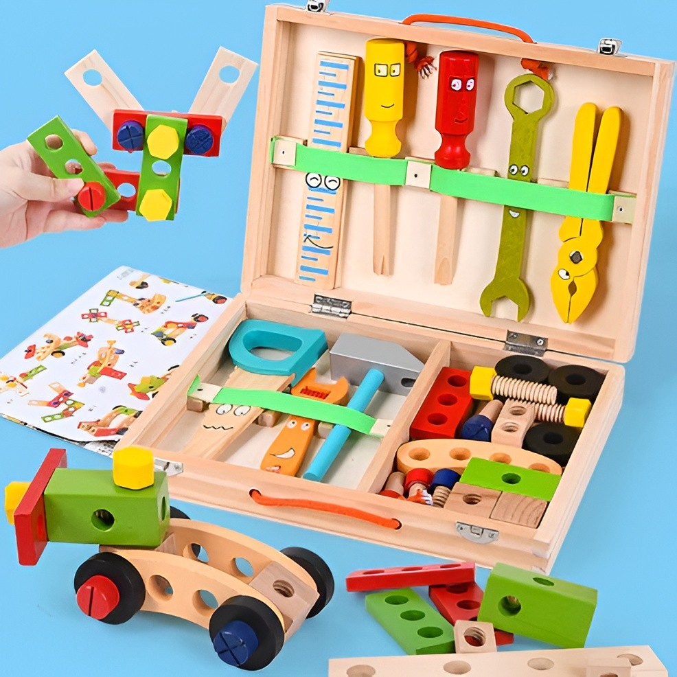 Kids' Toolbox Pretend Play Set