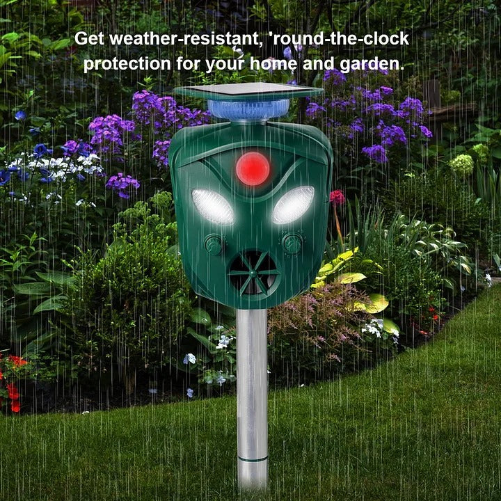 360 Solar Ultrasonic Animal Repeller