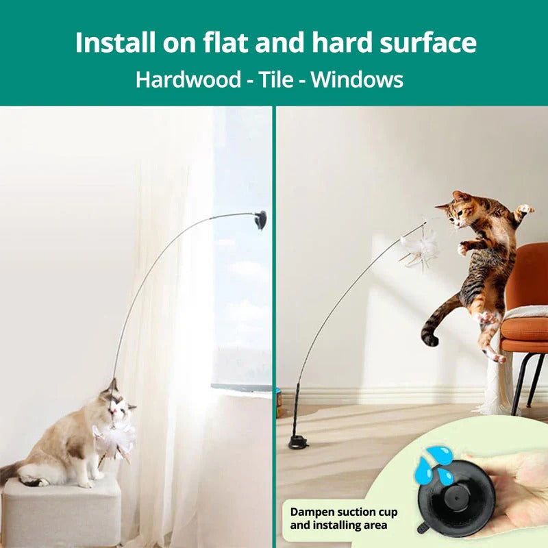 Bird Simulation Interactive Cat Toy Set