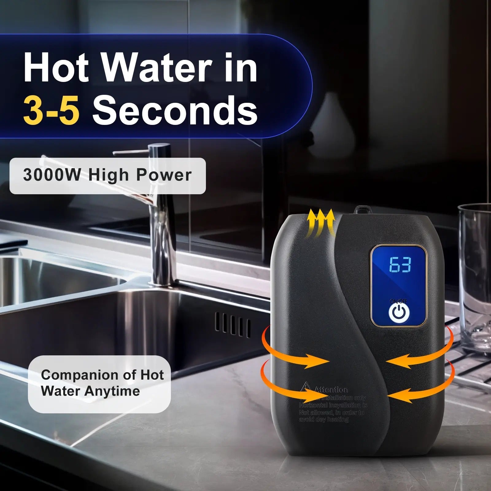 Tankless Instant Electric Water Heater