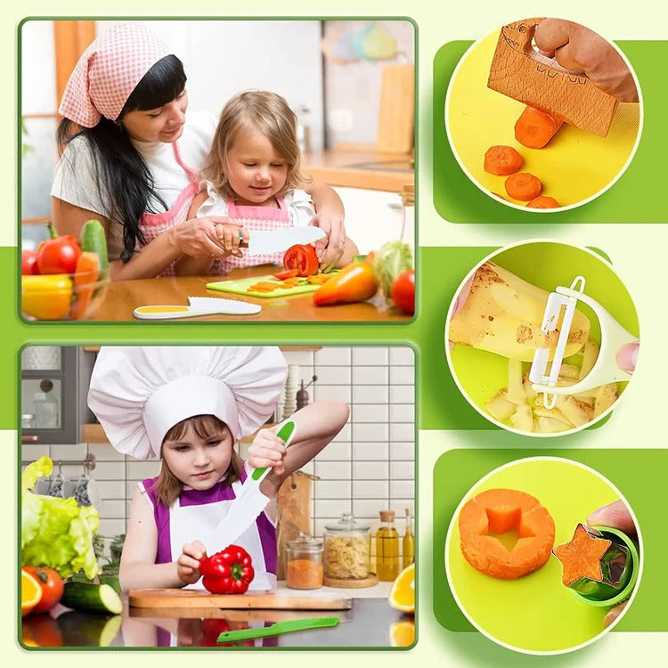 Junior Real Cooking Tool Set for Kids