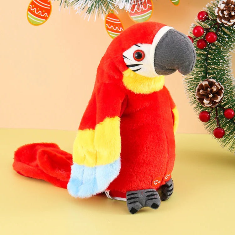 Talking & Musical Parrot Plush Toy