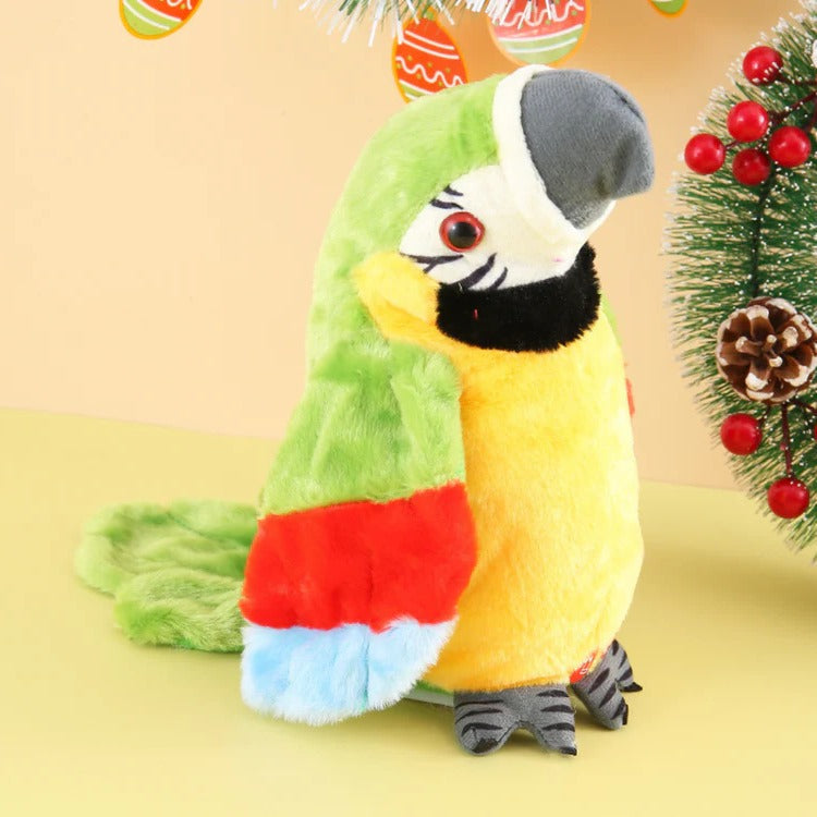 Talking & Musical Parrot Plush Toy