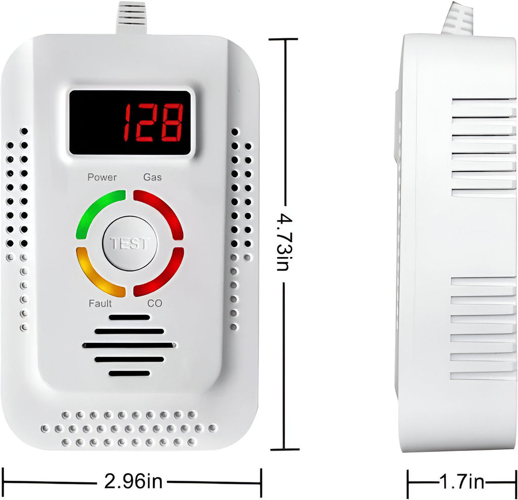 Plug-In Gas & CO Detection Unit