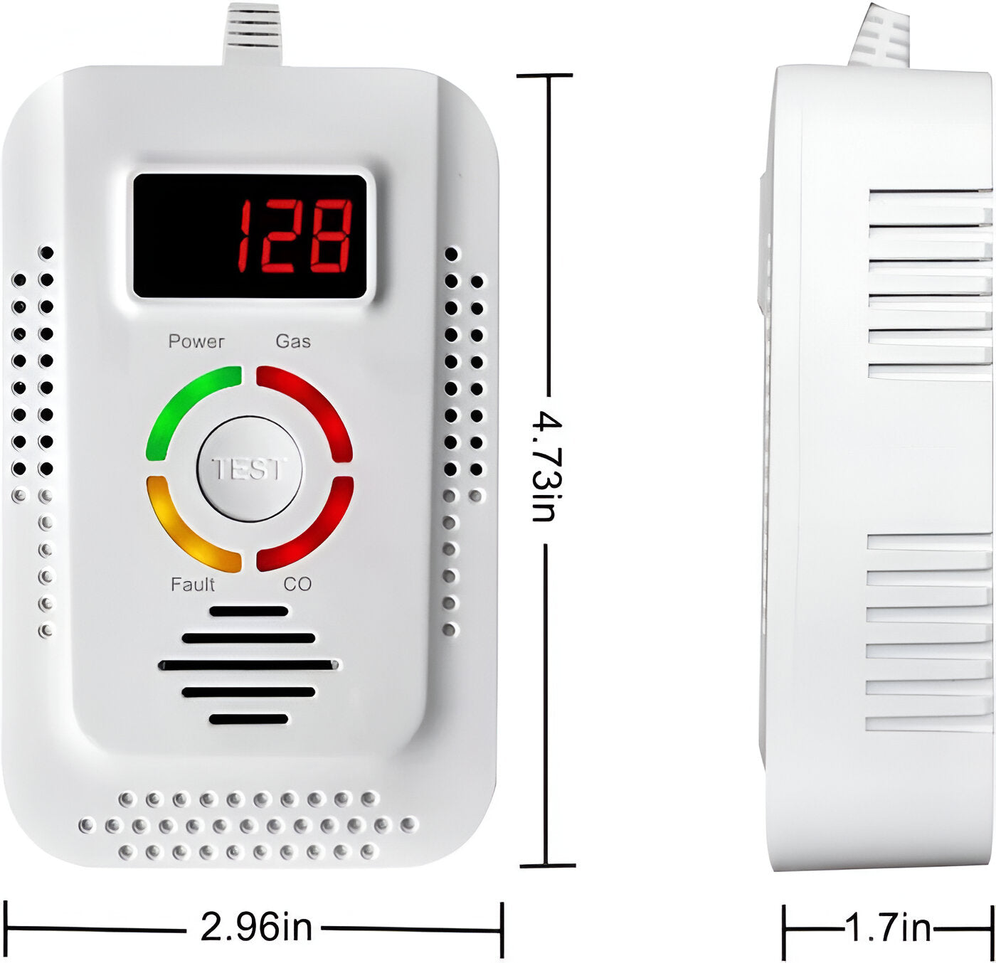 Plug-In Gas & CO Detection Unit