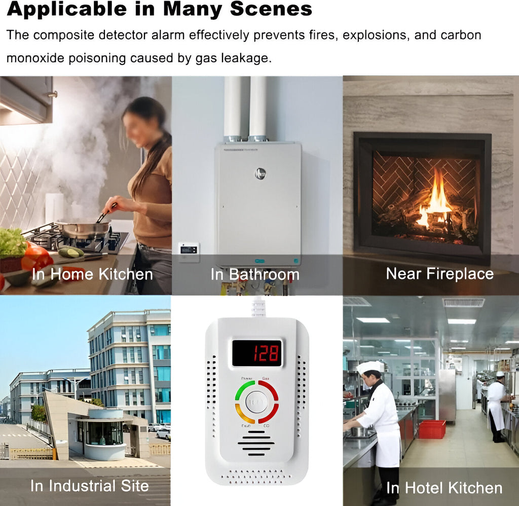 Plug-In Gas & CO Detection Unit