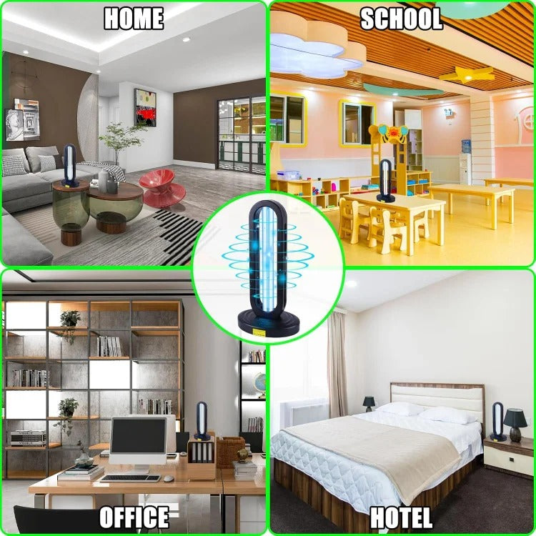 Ultraviolet Room Lamp with Remote