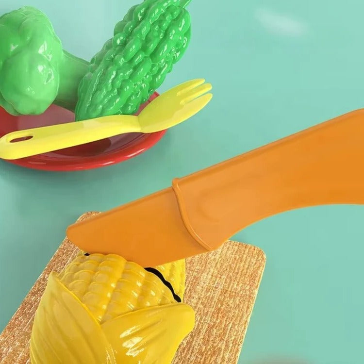 Kids Play Kitchen with Water Feature