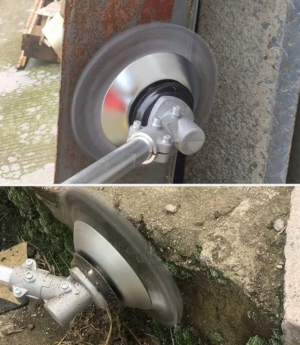 Heavy-Duty Wire Weeding Wheel Brush