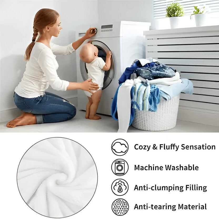 All-Season Reversible Throw Blanket