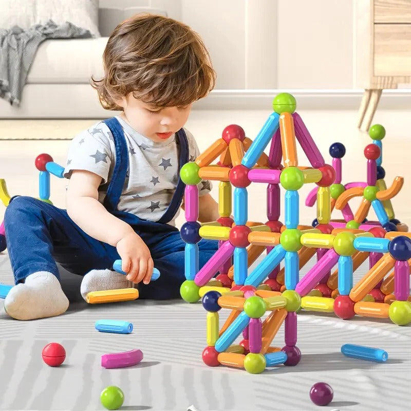 Kids Magnetic Building Blocks Set