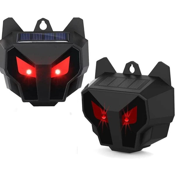 Solar Ultrasonic Animal Repeller (2-Pack)