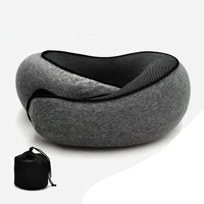 Snail Style Memory Foam Travel Curved Neck Pillow