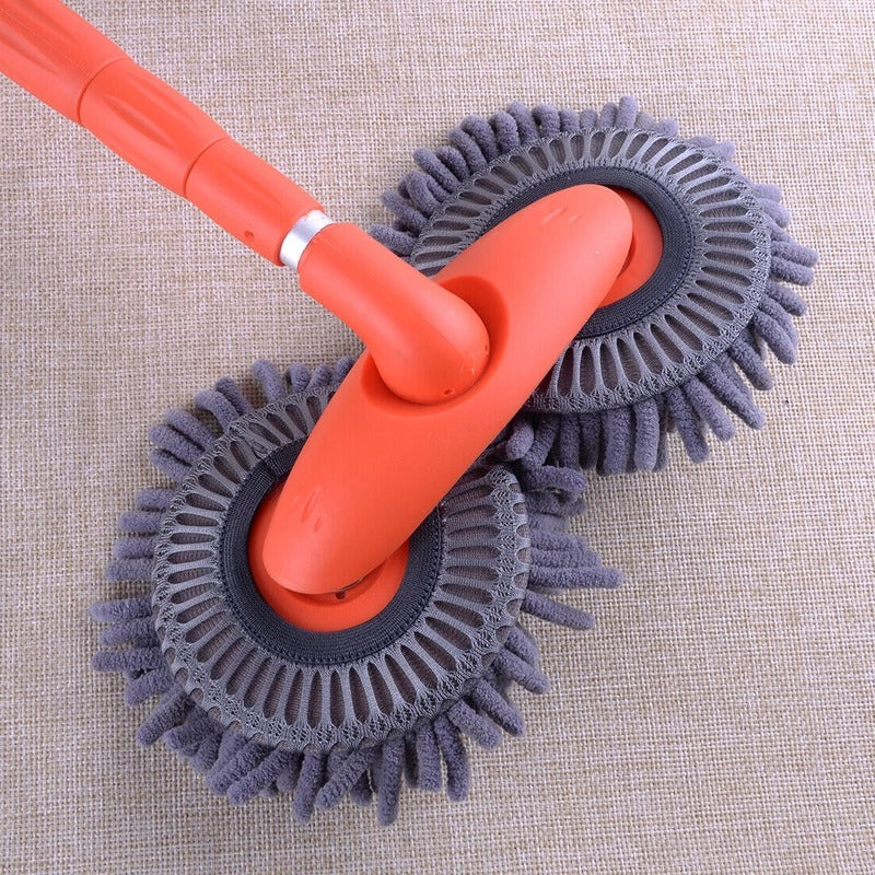 Rotating Car Wash Brush with Long Handle