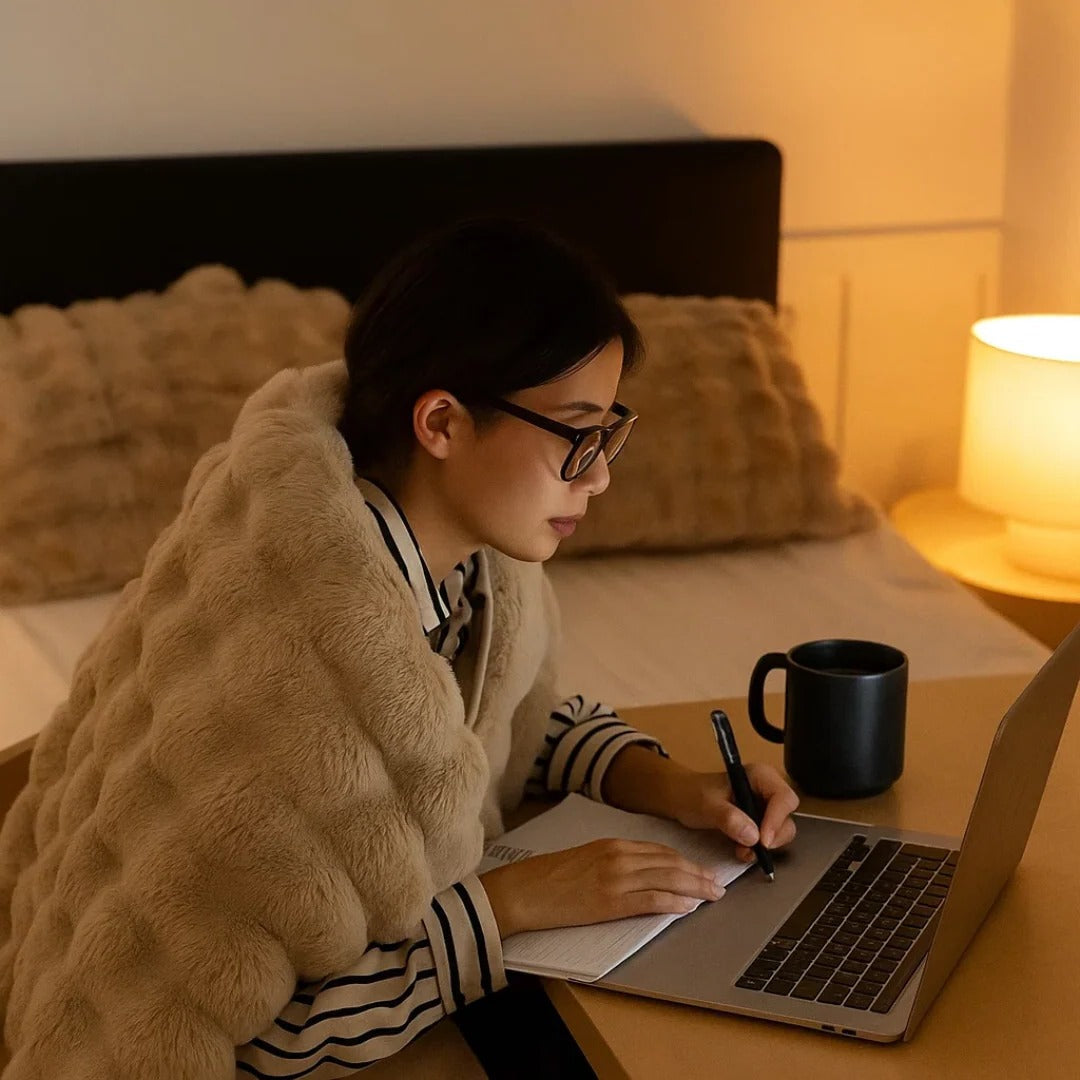 All-Season Reversible Throw Blanket
