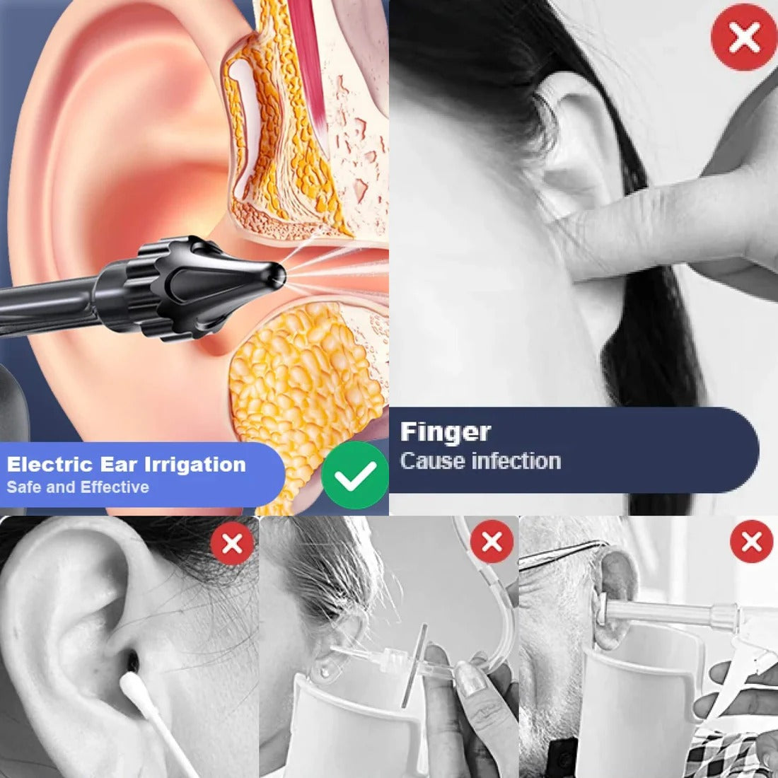 Electric Ear Cleaning Irrigation Tool