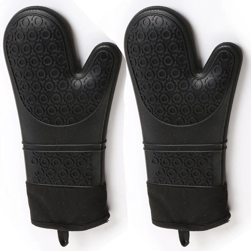 Heat-Resistant Silicone Oven Gloves